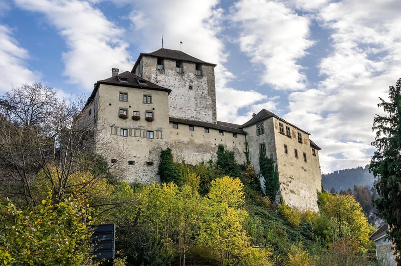 Medieval Castle in Europe
